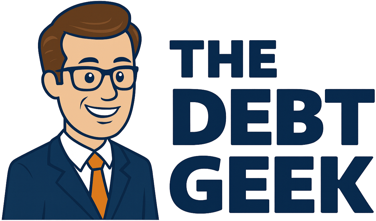 The Debt Geek - Combo Logo